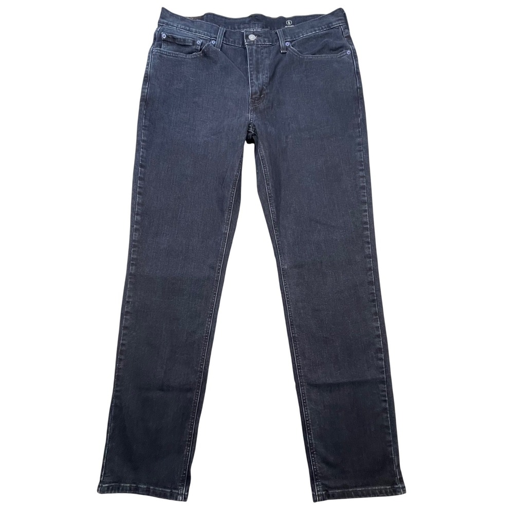 Levi's Black 541 Athletic Taper All Seasons Tech Jeans Mens 35x34
